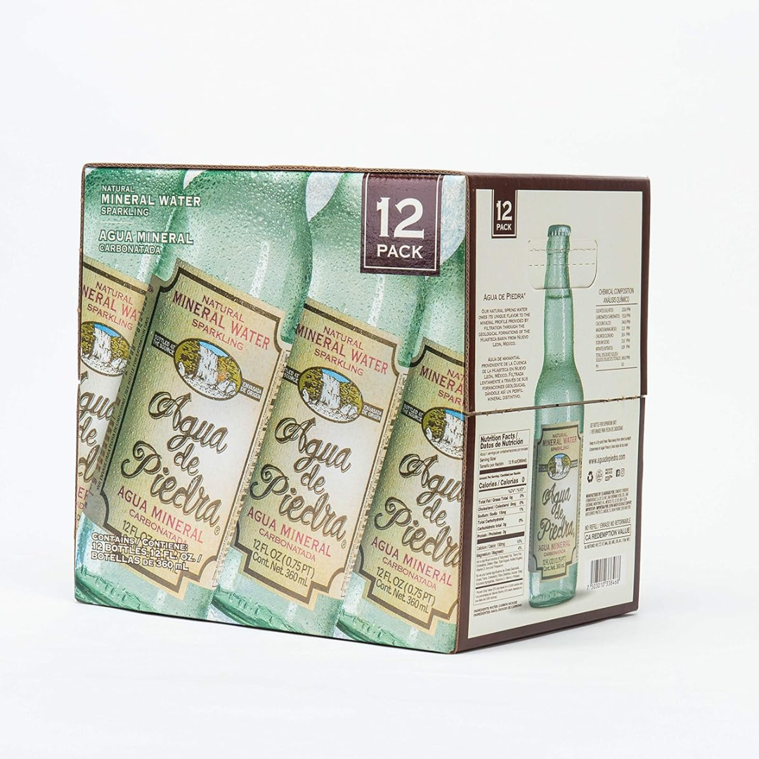 Agua de Piedra – Natural Mexican Sparkling Mineral Water