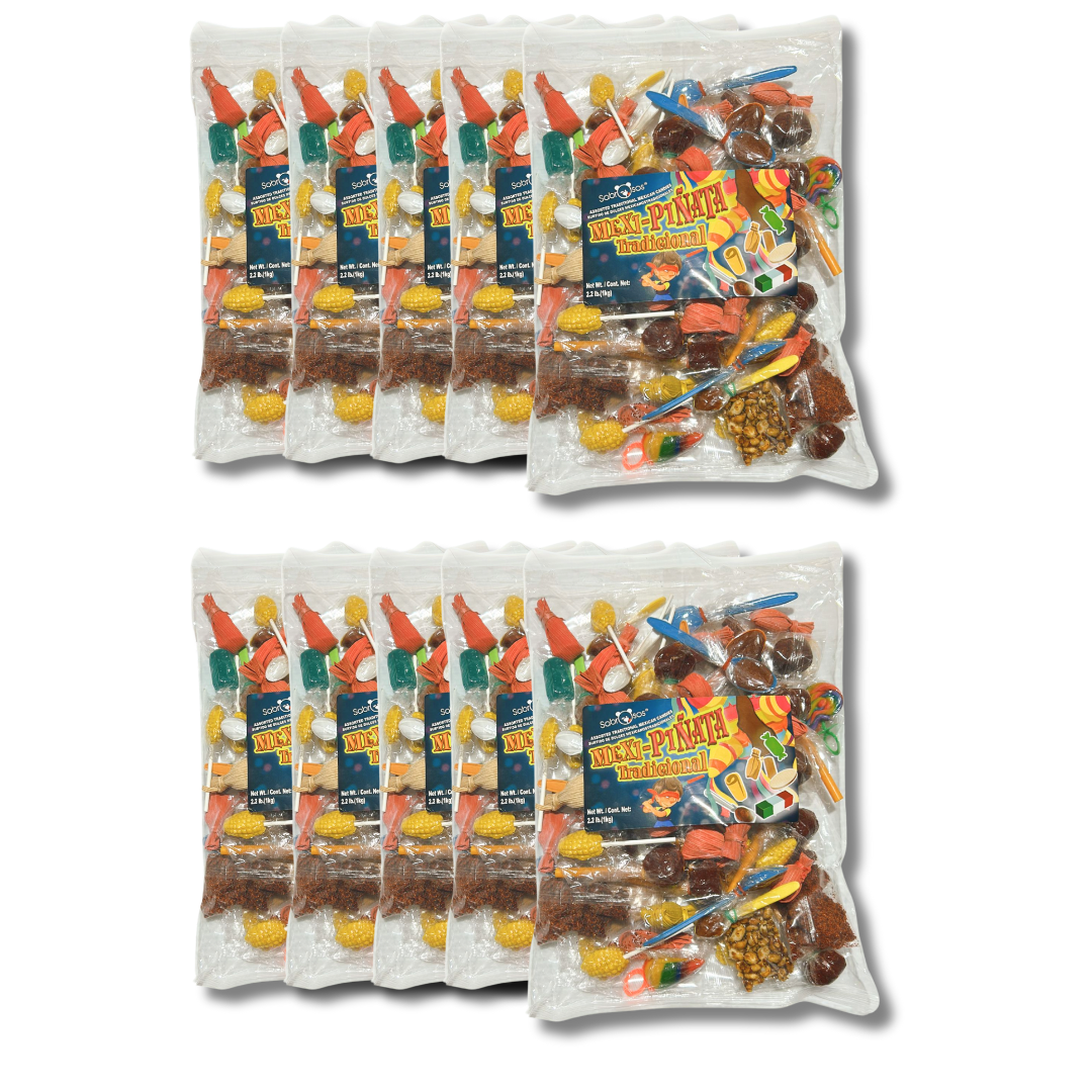 Sabrosos Mexi Piñata Traditional Mexican Candy Bundle 2 pack