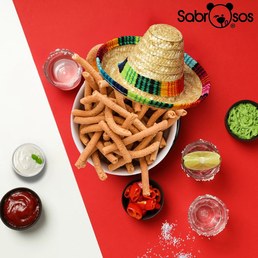Sabrosos Churritos de Maiz con Ajonjoli  Sesame Corn Sticks - 2Pack