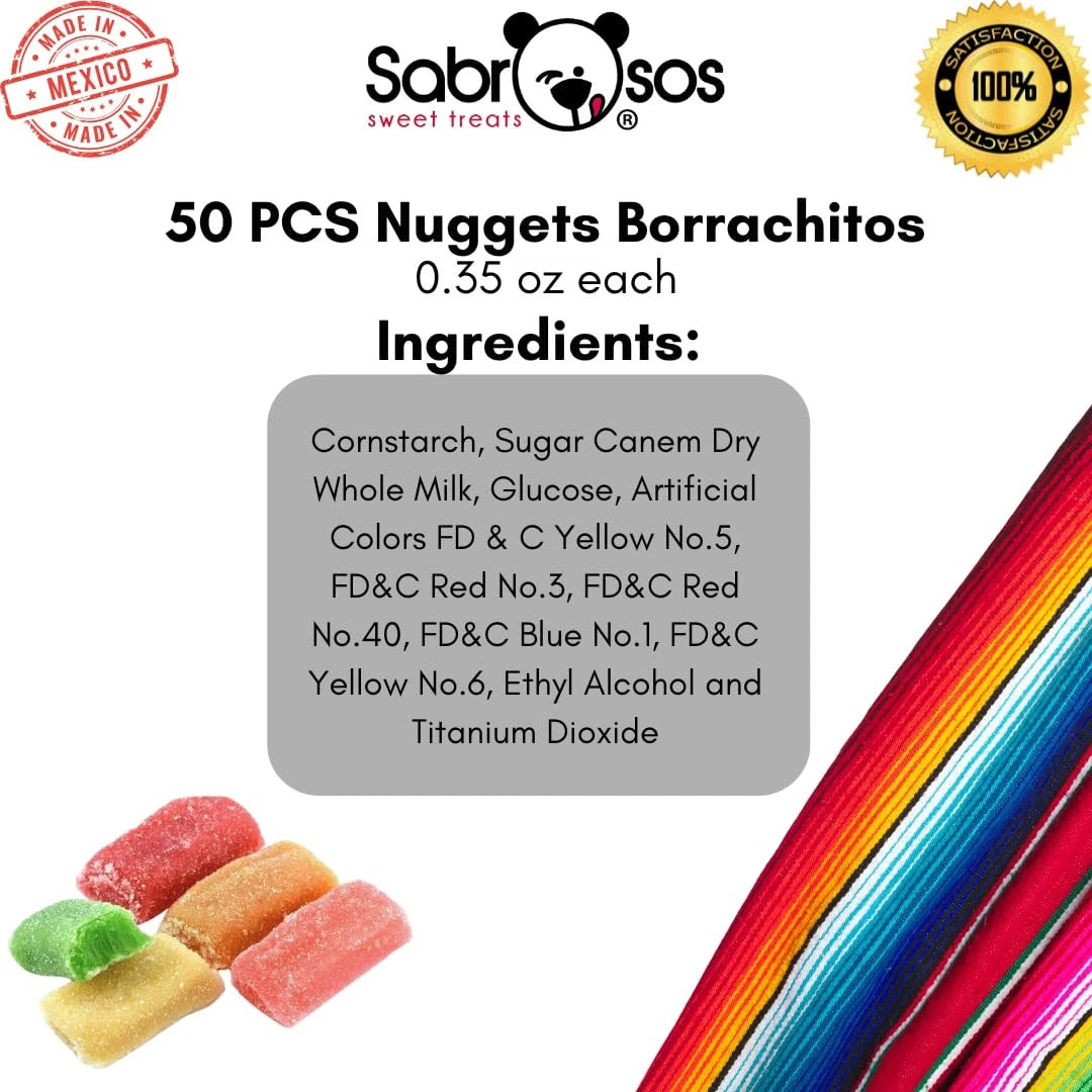 SABROSOS Borrachitos 50 pcs